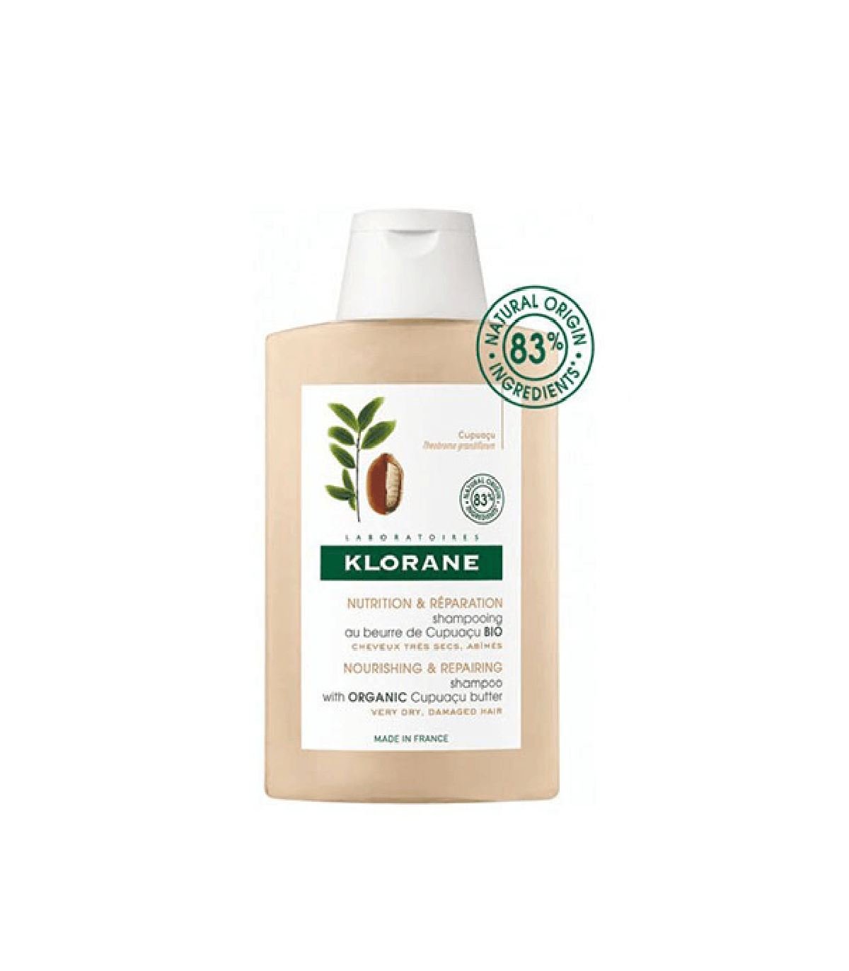 Klorane Shampooing Nutrition au Cupuaçu BIO – 200 ml