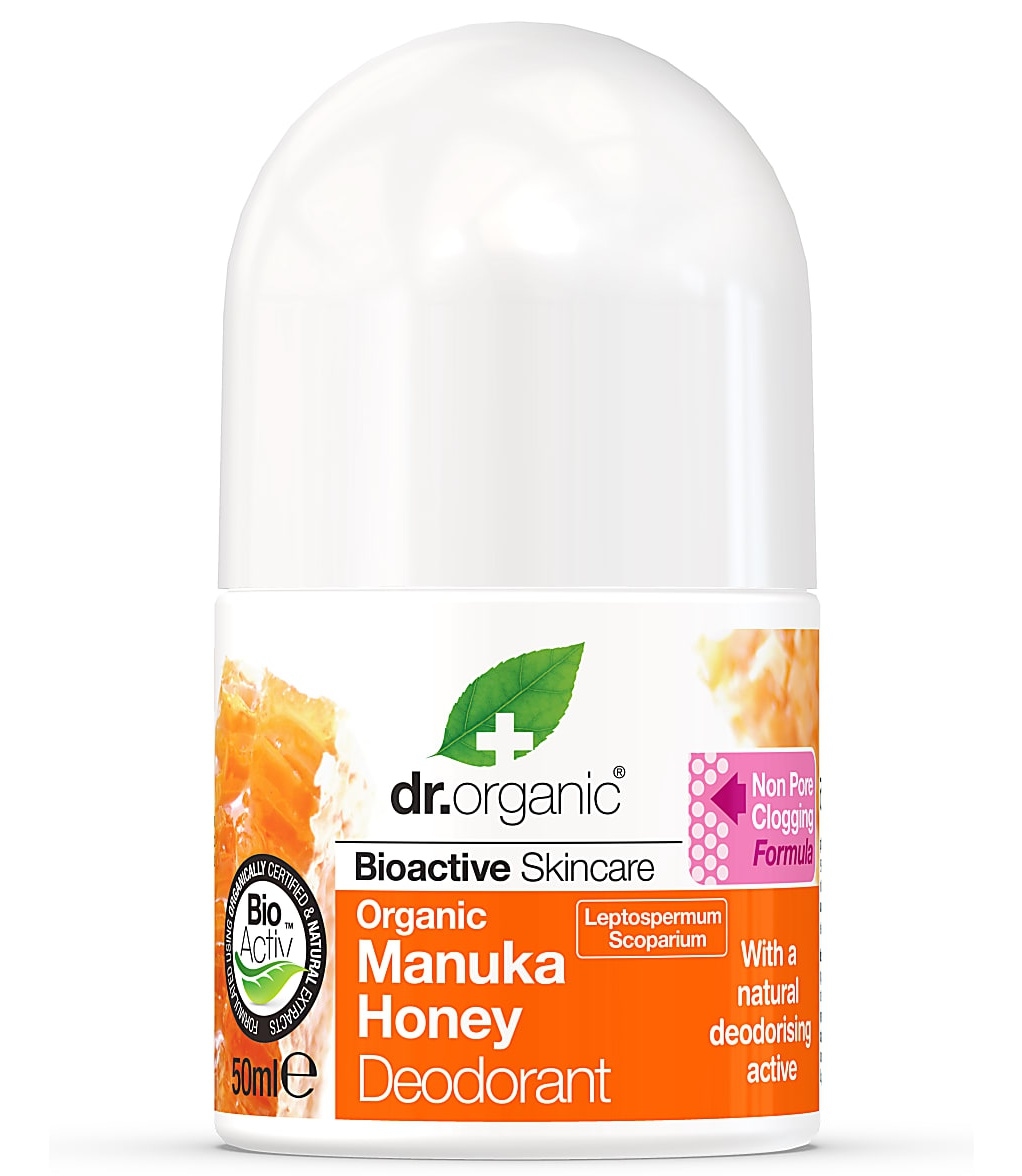 Dr. Organic Manuka Honey Deodorant Roll-On – 50 ml