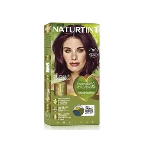 Naturtint Coloration Permanente en Gel 4M Châtain Acajou – 170 ml