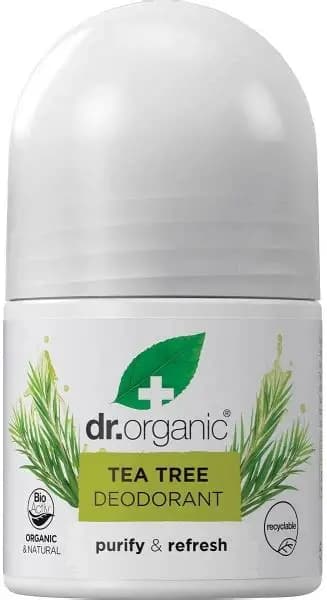 Dr. Organic Tea Tree Deodorant Roll-On – 50 ml
