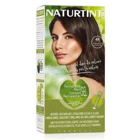 Naturtint Coloration Permanente en Gel 4N Châtain Naturel – 170 ml