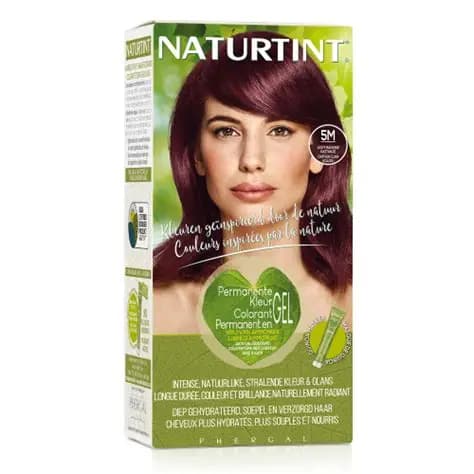 Naturtint Coloration Permanente en Gel 5M Châtain Clair Acajou – 170 ml