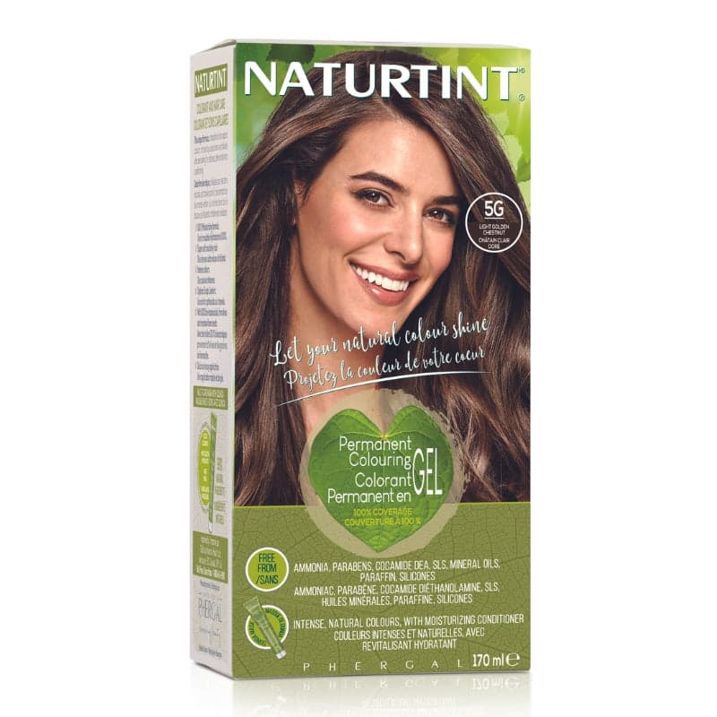 Naturtint Coloration Permanente en Gel 5G Châtain Clair Doré – 170 ml
