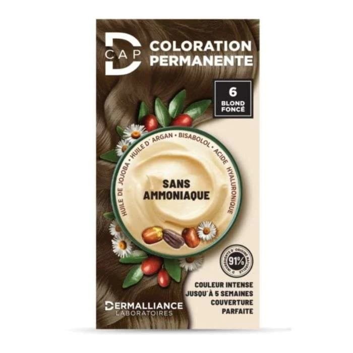 D-Cap Coloration Permanente 6 Blond Foncé Sans Ammoniaque