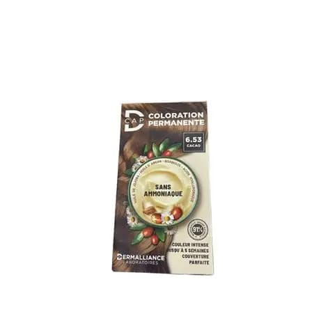 D-Cap Coloration Permanente 6.53 Cacao Sans Ammoniaque