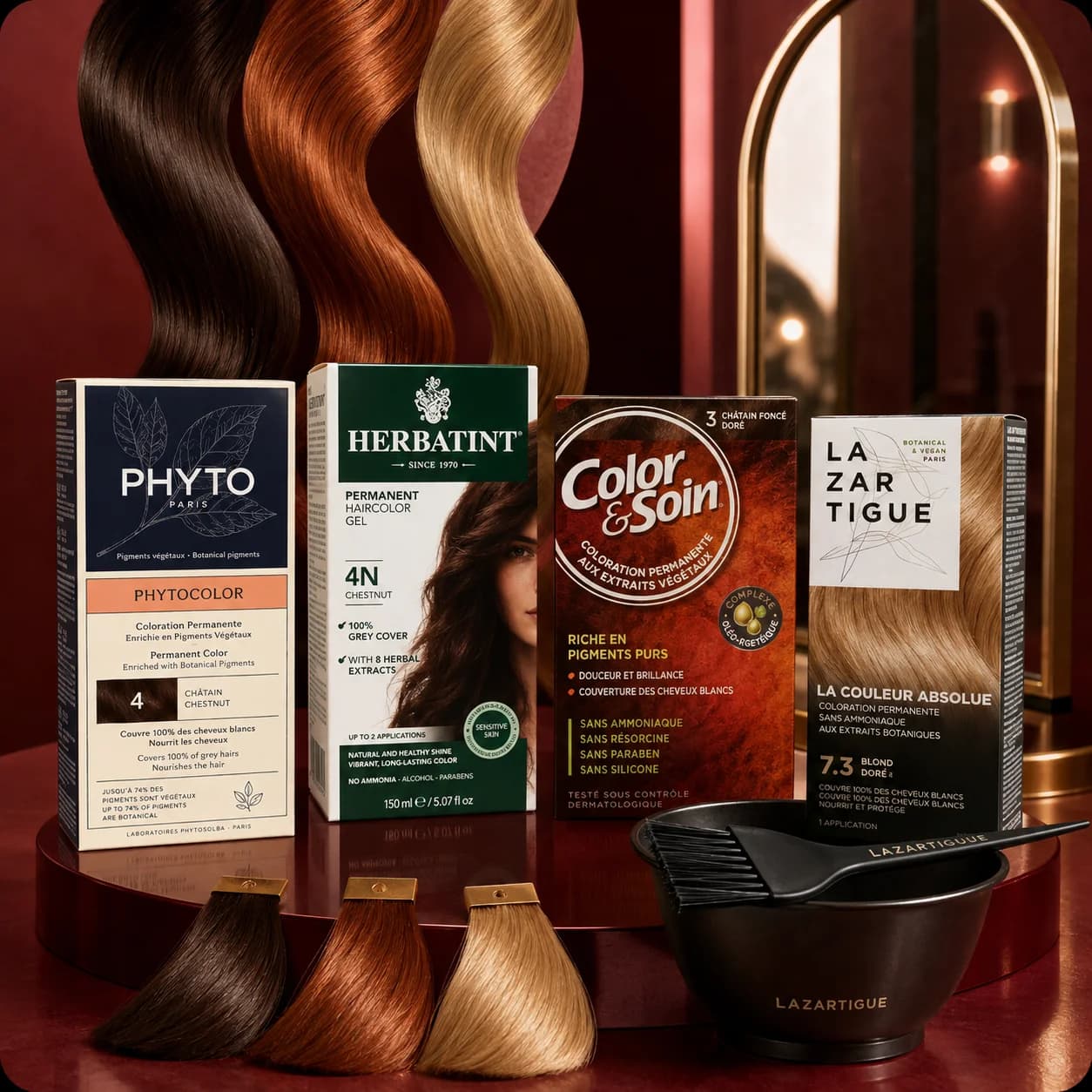 Coloration cheveux