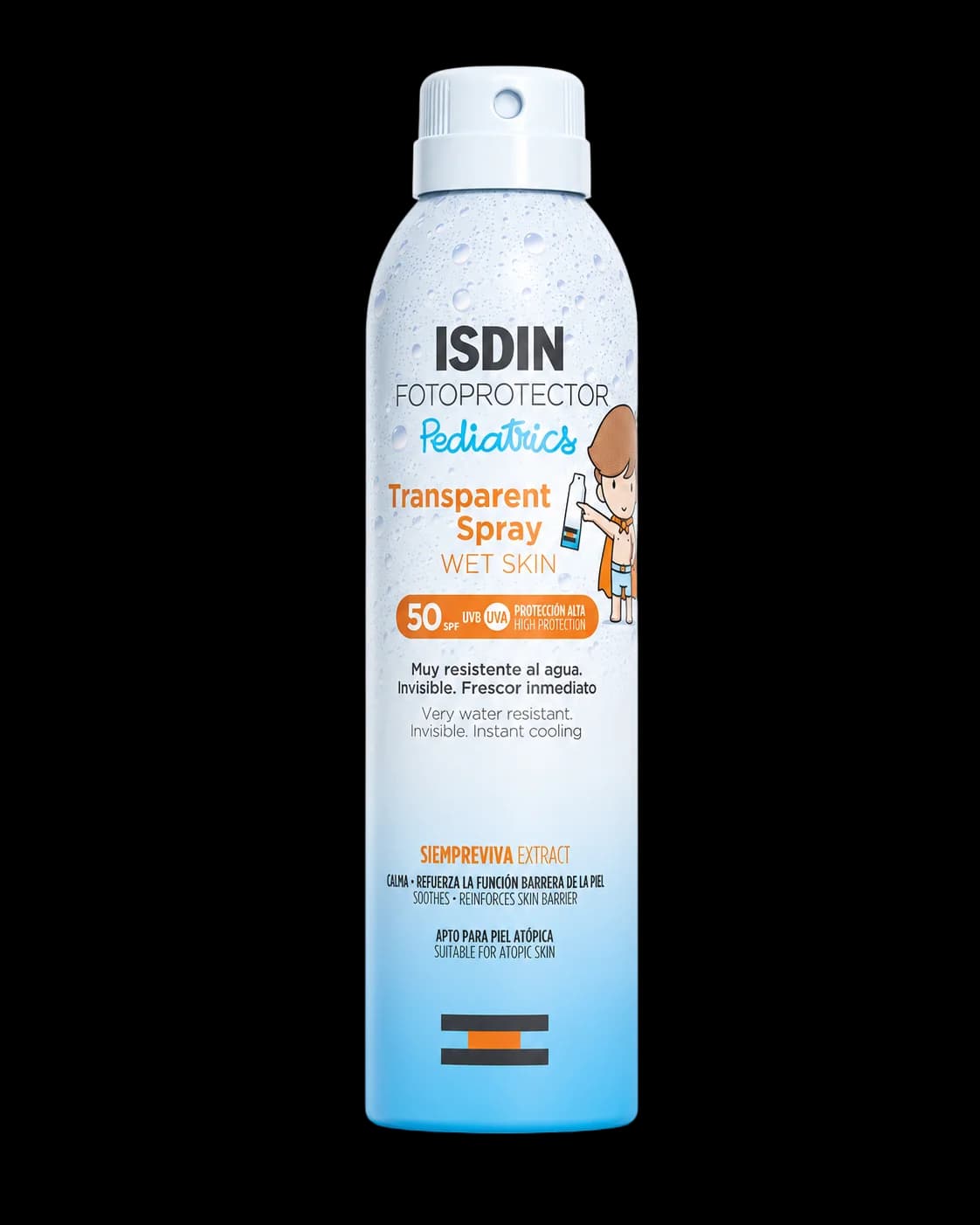 ISDIN Fotoprotector Pediatrics Transparent Spray Wet Skin SPF50