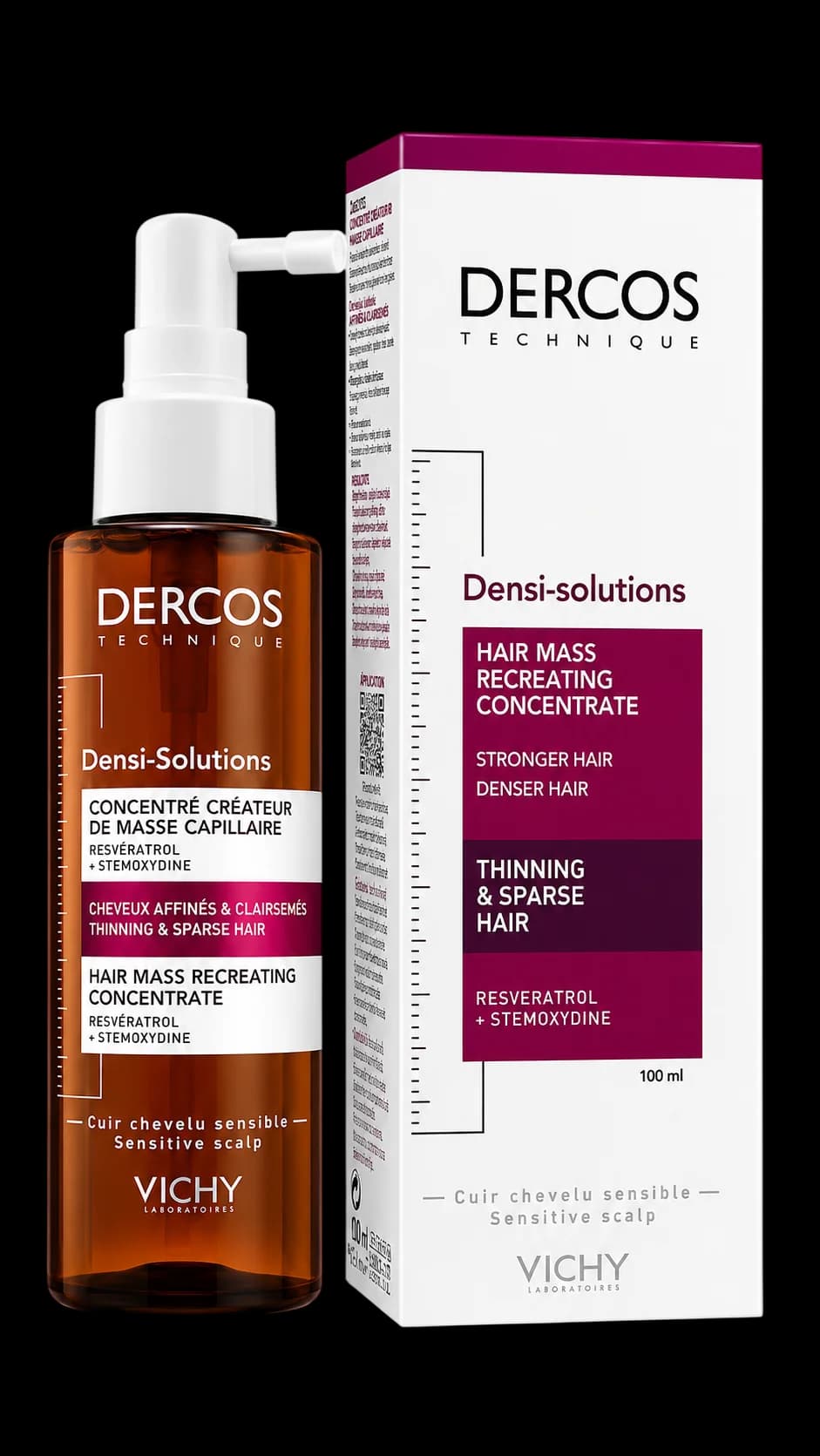 Vichy Dercos Densi-Solutions Concentré Créateur de Masse Capillaire