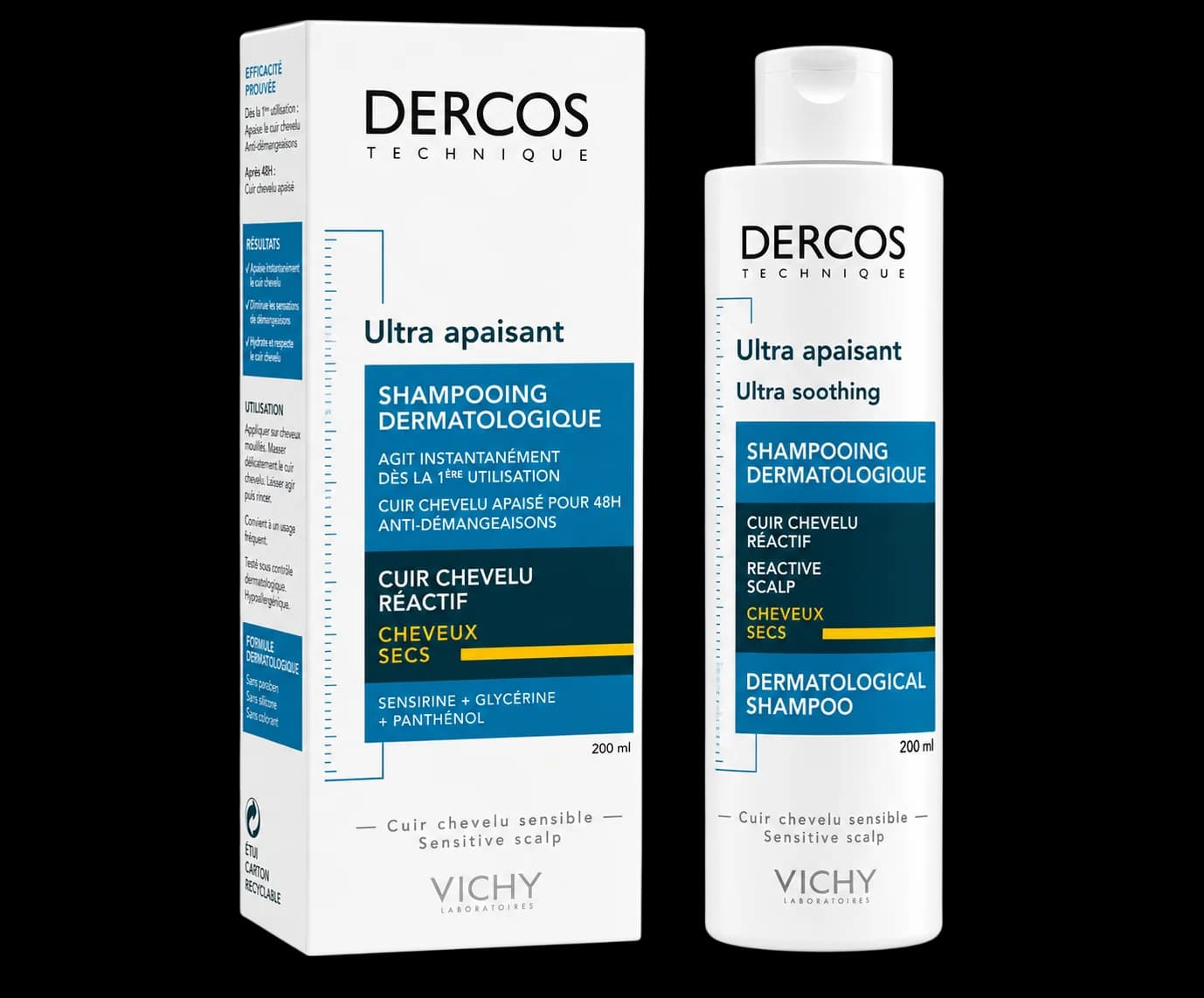 Vichy Dercos Ultra Apaisant Shampooing Dermatologique