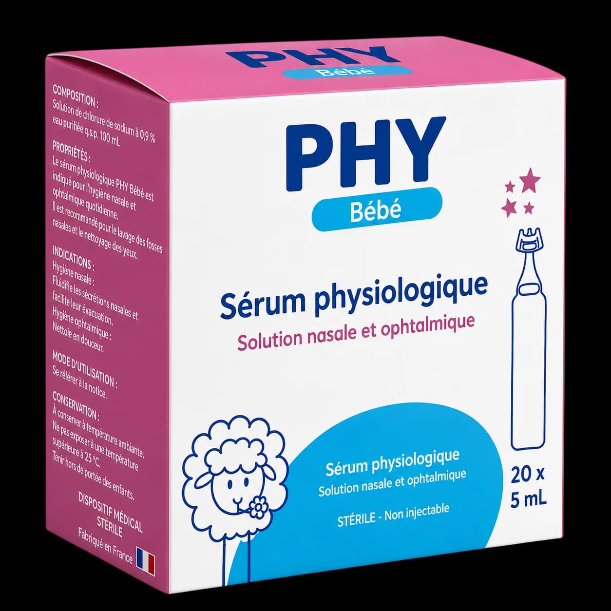 PHY Bébé Sérum Physiologique