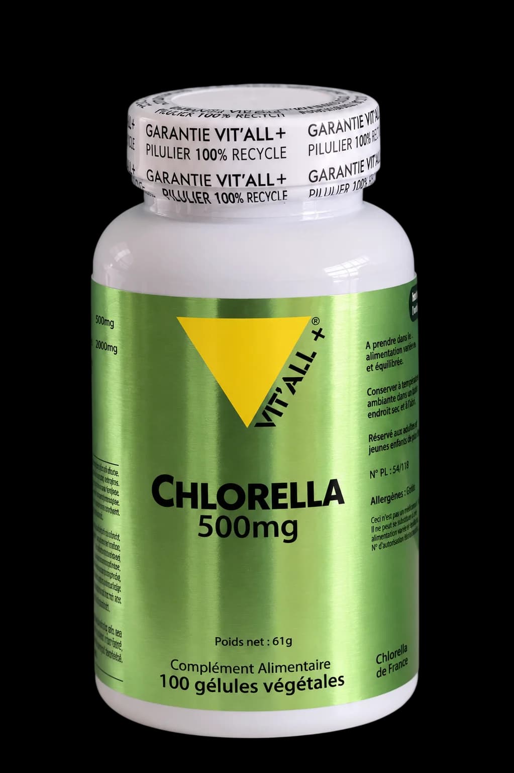 Vitall+ Chlorella 500 mg