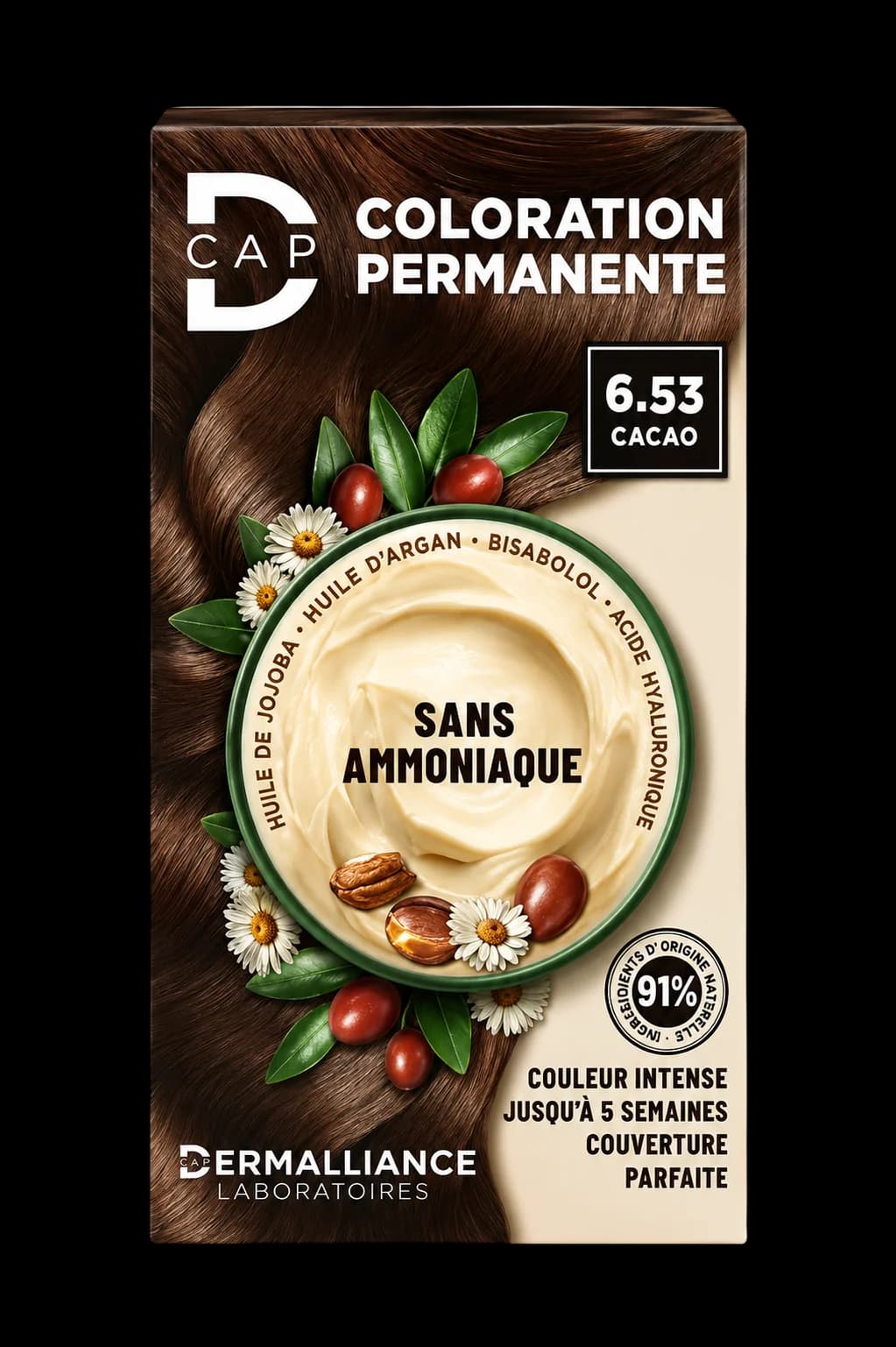 D-CAP Coloration Permanente 6.53 Cacao