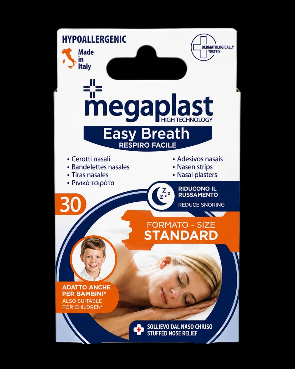 Megaplast Easy Breath Bandelettes Nasales Standard