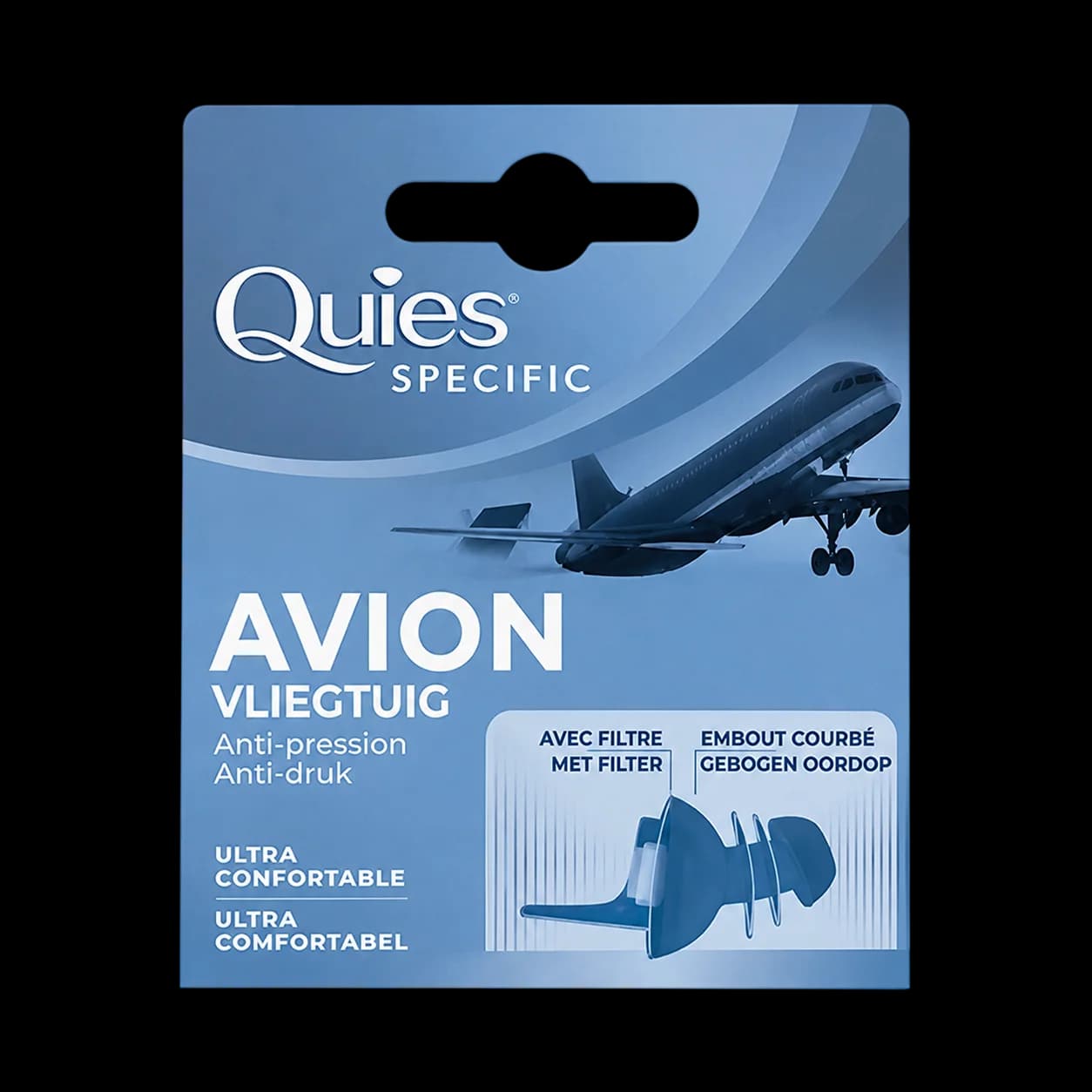 Quies Specific Avion Protection Auditive Anti-Pression