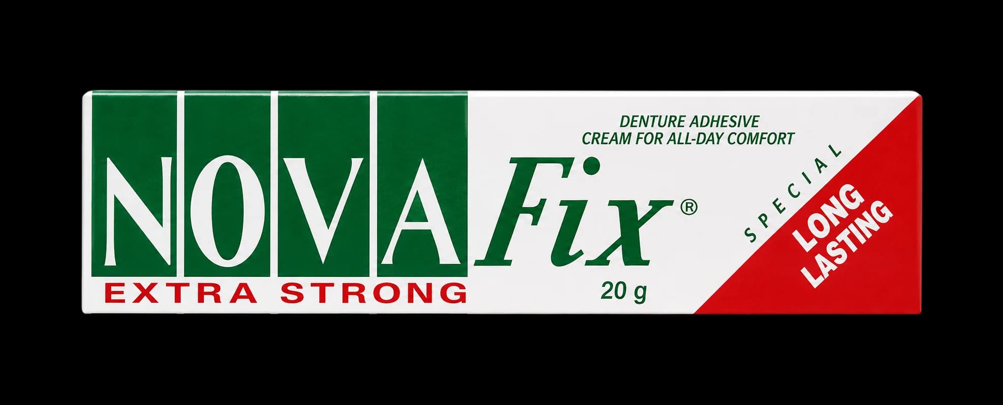 Nova Fix Extra Fort Crème Adhésive pour Appareils Dentaires