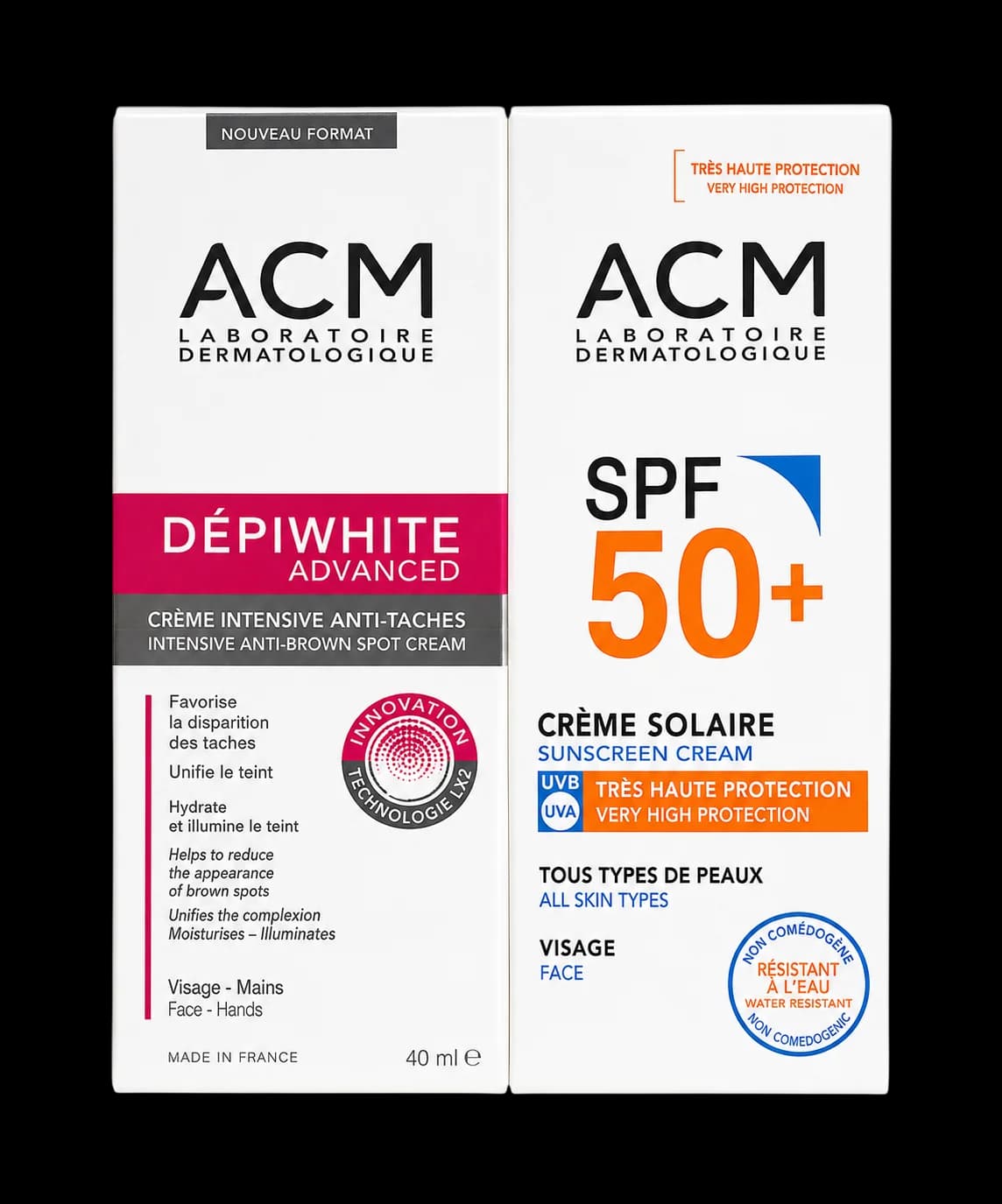Offre ACM Dépiwhite Advanced + Crème Solaire SPF 50+