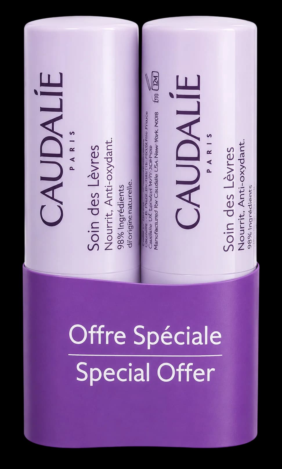 Offre Spéciale Caudalie Soin des Lèvres Duo 2 × 4,5g