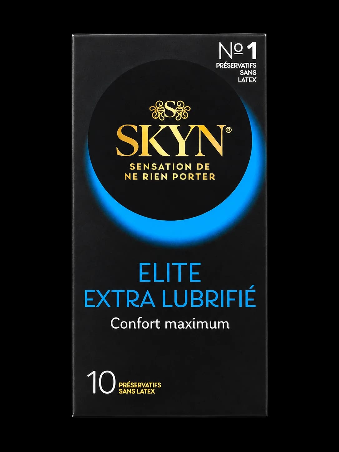 SKYN Elite Extra Lubrifié Préservatifs Sans Latex 10 Unités